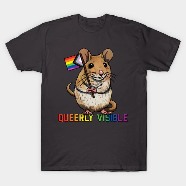 Queerly Visible T-Shirt by Art by Veya